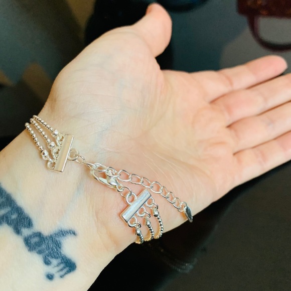 Purple crystal necklace with bracelet 💜 - Picture 8 of 8